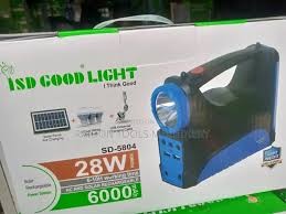 ISD GOOD LIGHT Solar Rechargeable Power Station SD-5804