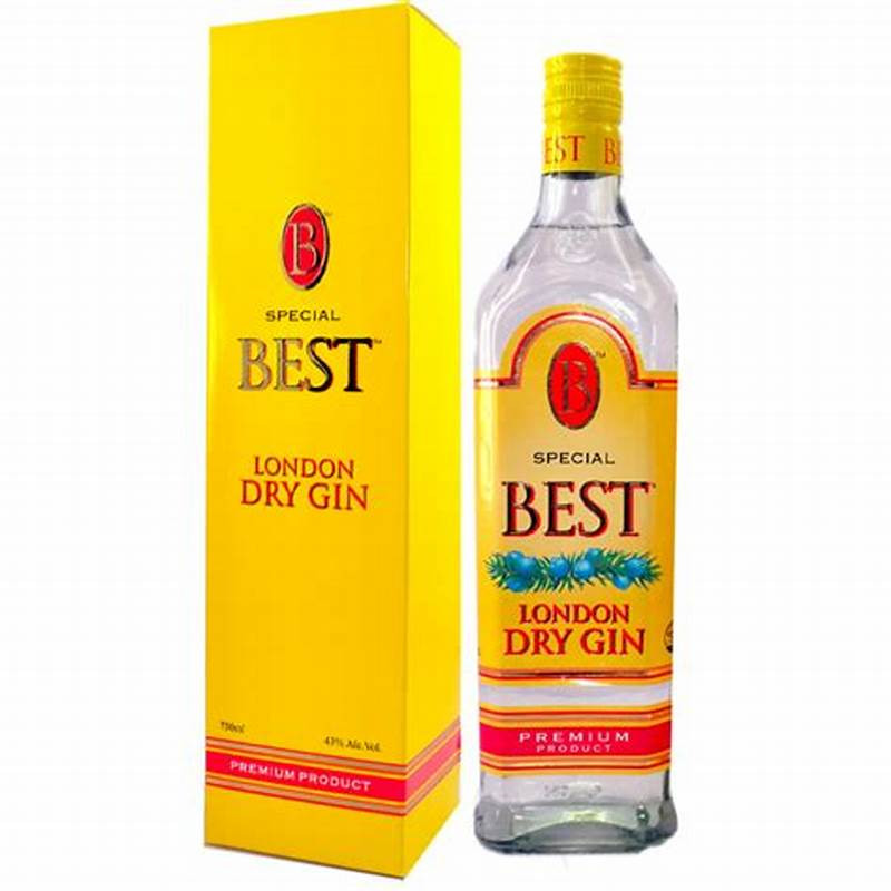 BEST LONDON DRY GIN 750ML