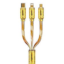 CHUPEZ LUXURY 3IN1 GOLD CABLE