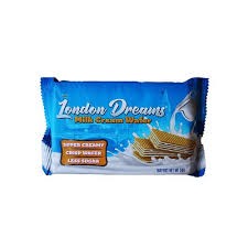 LONDON DREAMS MILK CREAM WAFERS