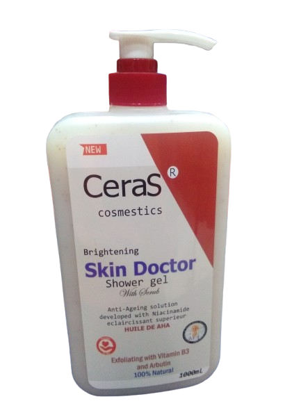 CERAS COSMESTICS BRIGHTENING SKIN DOCTOR SHOWER GE