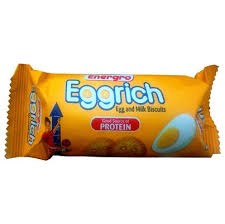 Eggrich egg and milk biscuit