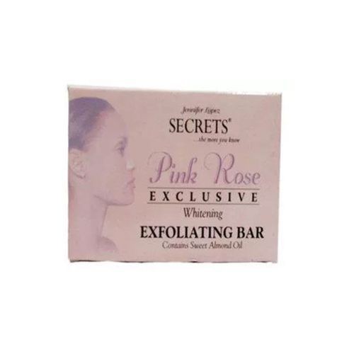 Jennifer Lopez Secrets Pink Rose Exclusive Whitening Exfoliating Bar Soap