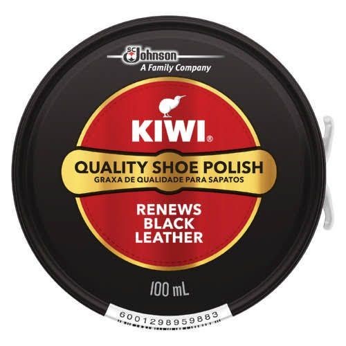 Kiwi Unique Black Leather Shoe Polish