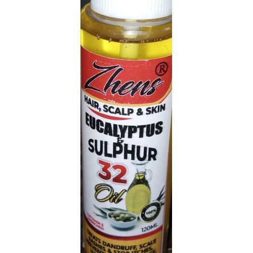 Zhen Hair, Scalp And Skin Eucalyptus Sulphur 32 Oil