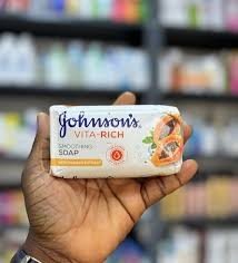 JOHNSONS VITA-RICH SMOOTHING SOAP PAPAYA EXTRACT