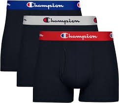 CHAMPION COTTON STRETCH TRUNKS 3 IN 1