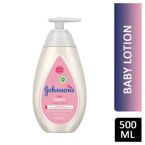 Johnson's Baby Lotion pure & gentle daily care with Coconut Oil