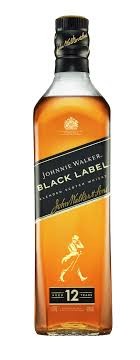 JOHNNIE WALKER BLACK LABEL JOHN WALKER and JONS