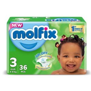 Molfix 3midi 36pcs