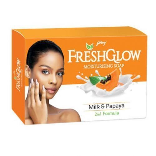 Organic Fresh Glow Godrej Fresh Glow Moisturizing Milk And Papaya Soap