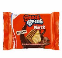 SNACK BREAK WAFER WITH CHOCOLATE FLAVORED CREAM 40