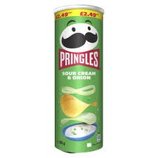 Pringles Sour Cream&Onion. 165g