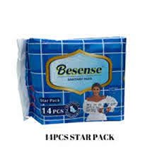 Besense Sanitary Pad 14 Pcs