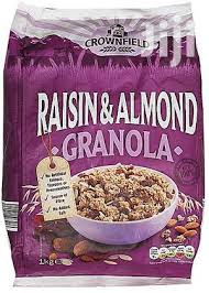 Crownfield Granola Raising & Almond 1 kg