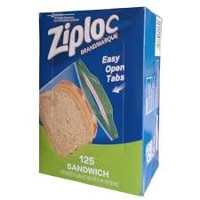 Ziploc Brand Marque 125bags