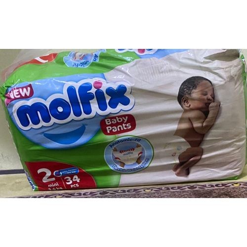 Molfix baby pant 2mini 34pcs