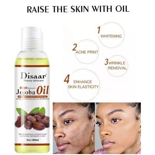 Disaar Organic Jojoba Massage Oil Skin ,hair Care ,Acne Control