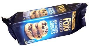 FOXS MILK CHOCOLATE COOKIES