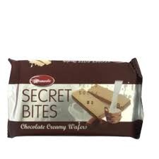 SECRET BITES CHOCOLATE CREAMY WAFERS