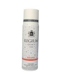 REGIUM LEGACY BODY SPRAY TITANIC