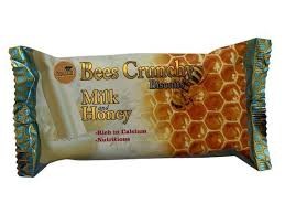 Yale Bees crunchy biscuit milk and honey