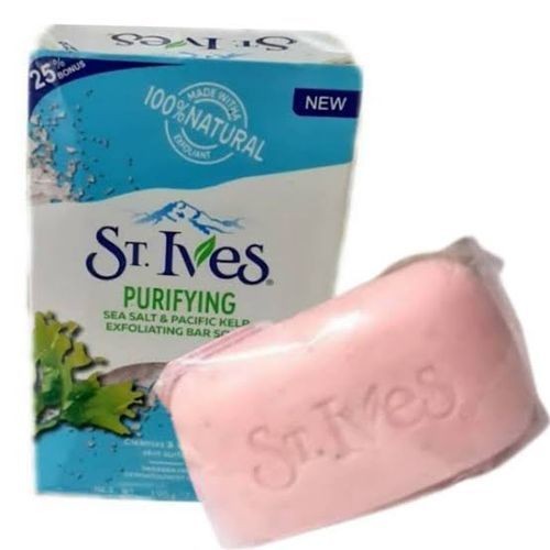 St Ives Purifying Sea Salt & Pacific Kelp Exfoliating Bar Soap