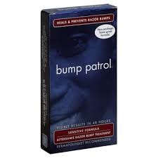 BUMP PATROL SENSITIVE FORMULA AFTERSHAVE RAZOR BUM