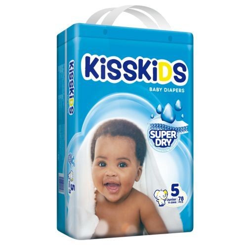 Kisskids superdry diaper 5junior 78pcs