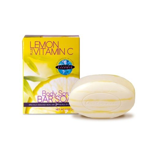 Clear Essence Lemon Plus Vitamin C Body Scrub Bar Soap