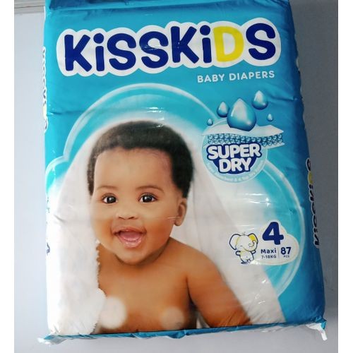 Kisskids superdry diaper 4Maxi 87pcs