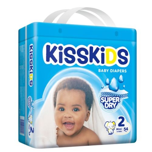 Kisskids superdry diaper ecopack 2mini 54pcs