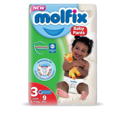 Molfix baby pant 3midi 9pcs