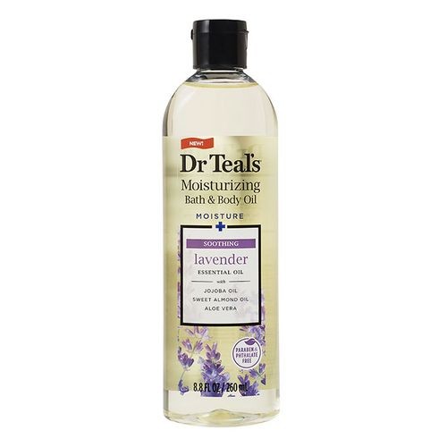 Dr Teal's Moist B&B Oil 8.8Oz Lavender