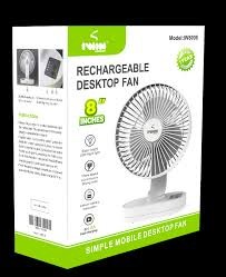 IWIN ENERGY Rechargeable Desktop Fan Model IW8008