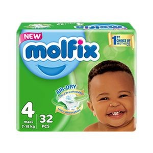 Molfix 4maxi jumbo 32pcs