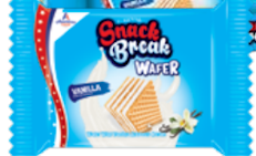 SNACK BREAK WAFER VANILLA FLAVORED 40g