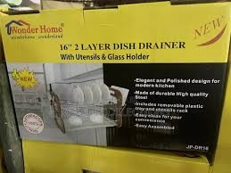 WONDER HOME 2LAYER DISH DRAINER