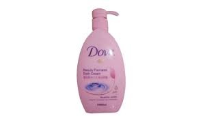 DOVE BEAUTY FAIRNESS BATH CREAM LIGHTHENING 1000M