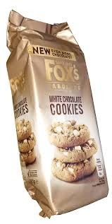 FOXS WHITE CHOCOLATE COOKIES