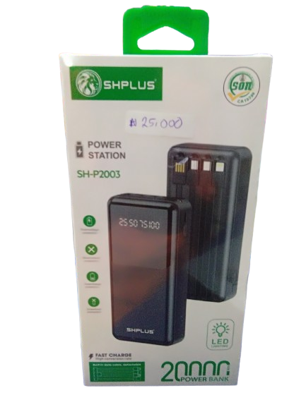 SHPLUS SH-P2003 20000MAH POWER BANK