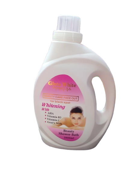 GLUTA WHITE BEAUTY CARE FACE OUT SHOWER BATH 2000M