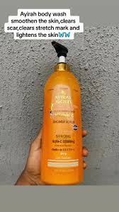 Ayirah Gold Vitamin C Shower Scrub