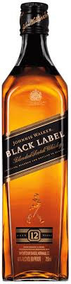 Johnnie Walker Black Label Blended Scotch Whisky Aged 12 Years 70 cl