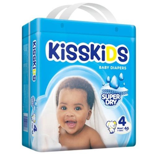 Kisskids superdry diaper ecopack4 46pcs